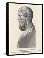 Solon Greek Statesman and Lawgiver-L. Visconti-Framed Stretched Canvas