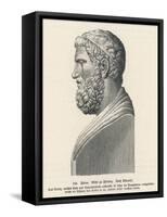 Solon Greek Statesman and Lawgiver-L. Visconti-Framed Stretched Canvas