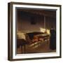 Solskin I Dagligstuen, No.1, 1903-Vilhelm Hammershoi-Framed Giclee Print