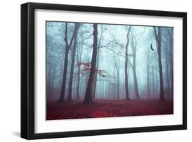 Solstice in Fog-Dirk Wuestenhagen-Framed Art Print