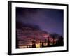 Solstice Sunset atop Midnight Dome, Dawson City, Yukon, Canada-Paul Souders-Framed Photographic Print