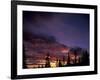 Solstice Sunset atop Midnight Dome, Dawson City, Yukon, Canada-Paul Souders-Framed Photographic Print