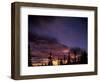 Solstice Sunset atop Midnight Dome, Dawson City, Yukon, Canada-Paul Souders-Framed Photographic Print