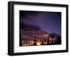 Solstice Sunset atop Midnight Dome, Dawson City, Yukon, Canada-Paul Souders-Framed Photographic Print