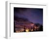 Solstice Sunset atop Midnight Dome, Dawson City, Yukon, Canada-Paul Souders-Framed Photographic Print