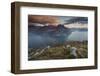 Solto Collina, Iseo lake, Lombardy, Italy. View of the lake from San Defendente church.-ClickAlps-Framed Photographic Print