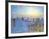 Soluppgang over Taken-Eugene Jansson-Framed Giclee Print