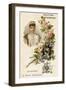 Solution Pautauberge Trade Card, Alexandra of Denmark-null-Framed Giclee Print