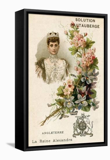 Solution Pautauberge Trade Card, Alexandra of Denmark-null-Framed Stretched Canvas