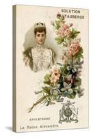 Solution Pautauberge Trade Card, Alexandra of Denmark-null-Stretched Canvas