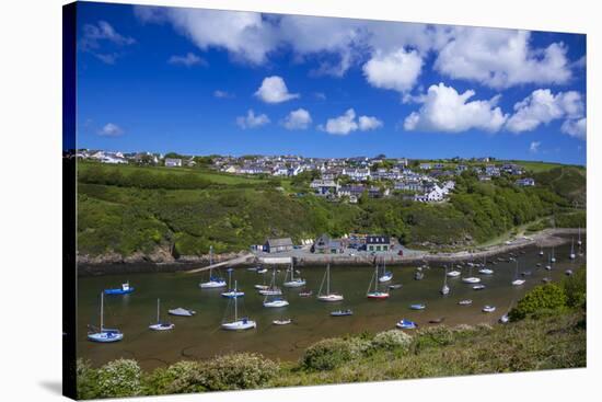 Solva Harbour, Pembrokeshire, Wales, United Kingdom-Billy Stock-Stretched Canvas