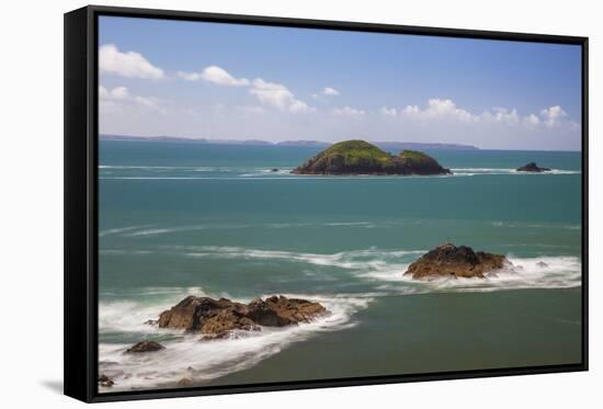 Solva, Pembrokeshire, Wales, United Kingdom-Billy Stock-Framed Stretched Canvas