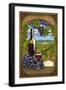 Solvang, Califnornia - Pinot Noir-Lantern Press-Framed Art Print