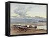 Solway Sands-John Edgar Mitchell-Framed Stretched Canvas