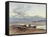 Solway Sands-John Edgar Mitchell-Framed Stretched Canvas