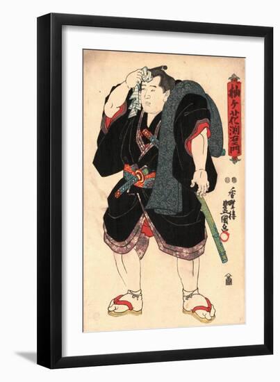 Somagahana Fuchiemon-Utagawa Toyokuni-Framed Giclee Print
