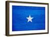 Somalia Flag Design with Wood Patterning - Flags of the World Series-Philippe Hugonnard-Framed Art Print