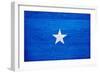 Somalia Flag Design with Wood Patterning - Flags of the World Series-Philippe Hugonnard-Framed Art Print