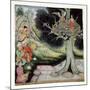 Somaprabha and a Celestial Nymph Listening to Music-null-Mounted Art Print