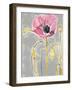 Somber Poppy 3 - Gray-Megan Swartz-Framed Premium Giclee Print