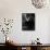 Sombre Pianist-null-Framed Stretched Canvas displayed on a wall