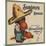 Sombrero Brand - Highgrove, California - Citrus Crate Label-Lantern Press-Mounted Art Print