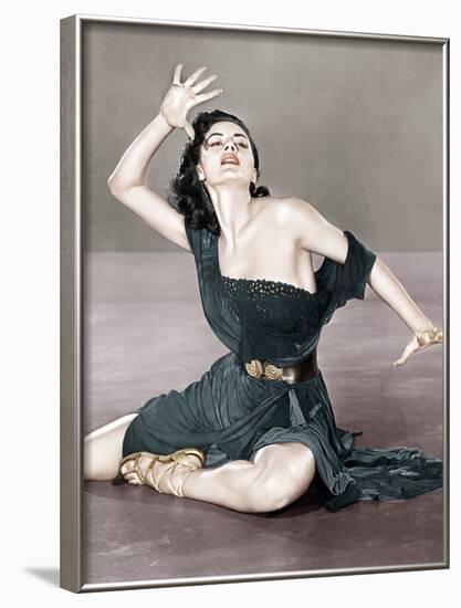 Sombrero, Cyd Charisse, 1953-null-Framed Photo