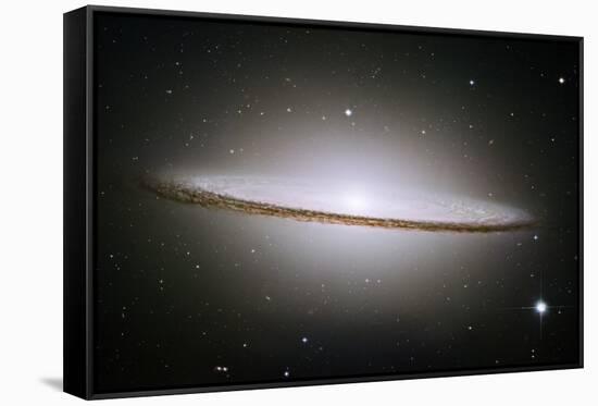 Sombrero Galaxy (M104), HST Image-null-Framed Stretched Canvas