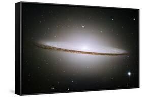 Sombrero Galaxy (M104), HST Image-null-Framed Stretched Canvas