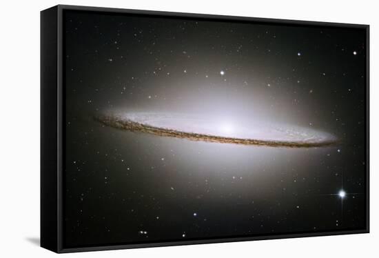 Sombrero Galaxy (M104), HST Image-null-Framed Stretched Canvas