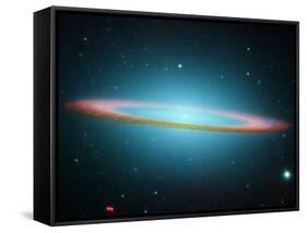 Sombrero Galaxy-Stocktrek Images-Framed Stretched Canvas