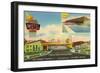 Sombrero Motel, Las Vegas, Nevada-null-Framed Art Print