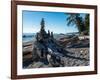 Sombrio Inukshuk-Tim Oldford-Framed Photographic Print