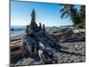 Sombrio Inukshuk-Tim Oldford-Mounted Photographic Print