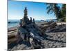 Sombrio Inukshuk-Tim Oldford-Mounted Photographic Print