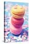 Some Appetizing Macarons of Different Flavors-nito-Stretched Canvas