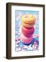 Some Appetizing Macarons of Different Flavors-nito-Framed Photographic Print