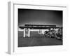 Some Customers Arriving by Car at Area Fly in Drive in Theater-Martha Holmes-Framed Photographic Print