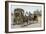 Some Decorated Carriages in the Tournament of Roses Parade, Pasadena, California, 1891-null-Framed Giclee Print