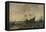 Some East Indiamen Offshore-Hendrik Cornelisz Vroom-Framed Stretched Canvas