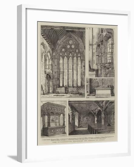 Some Ecclesiological Discoveries and Remains in London-Henry William Brewer-Framed Giclee Print