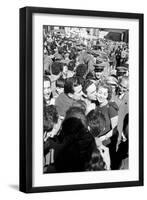 Some Fans Surrounding Sophia Loren-null-Framed Giclee Print