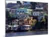 Some Favelas of Manaus on the Waterfront, Manaus, Brazil, South America-Olivier Goujon-Mounted Photographic Print
