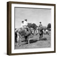 Some Gauchos on Horseback-Walter Mori-Framed Giclee Print