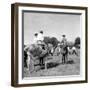 Some Gauchos on Horseback-Walter Mori-Framed Giclee Print