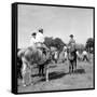 Some Gauchos on Horseback-Walter Mori-Framed Stretched Canvas