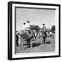 Some Gauchos on Horseback-Walter Mori-Framed Premium Giclee Print