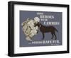 Some Heroes Wear Cammies, Others Have Fur-Dog is Good-Framed Art Print