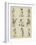 Some Humorous Indian Types-null-Framed Giclee Print