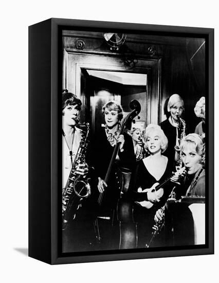 Some Like it Hot, 1959-null-Framed Stretched Canvas